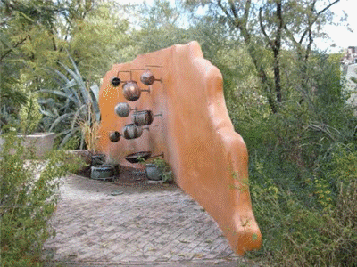 Tohono Chul Park Water Feature